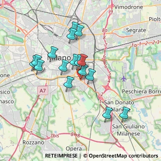 Mappa Carrefour Market Milano Cso Lodi, 20153 Milano MI, Italia (3.25063)