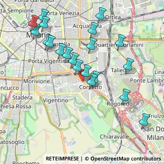 Mappa Carrefour Market Milano Cso Lodi, 20153 Milano MI, Italia (2.143)