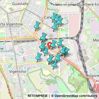 Mappa Carrefour Market Milano Cso Lodi, 20153 Milano MI, Italia (0.661)