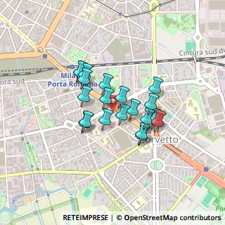 Mappa Carrefour Market Milano Cso Lodi, 20153 Milano MI, Italia (0.3135)