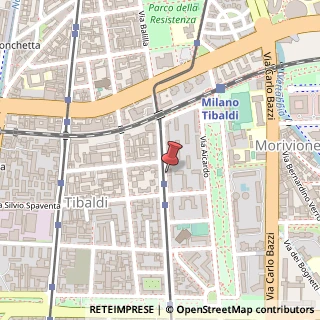 Mappa Via Giovanni Pezzotti, 19, 20141 Milano, Milano (Lombardia)