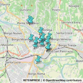 Mappa Via S. Rocchetto, 37121 Verona VR, Italia (1.07357)