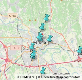 Mappa Via S. Rocchetto, 37121 Verona VR, Italia (3.72545)