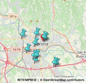 Mappa Via S. Rocchetto, 37121 Verona VR, Italia (2.97545)