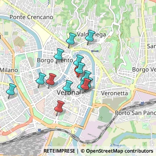 Mappa Via Pellicciai, 37121 Verona VR, Italia (0.72357)