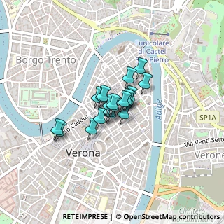 Mappa Via 37121, 37121 Verona VR, Italia (0.2115)