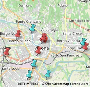 Mappa Via Pellicciai, 37121 Verona VR, Italia (2.29545)