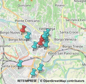 Mappa Via S. Rocchetto, 37121 Verona VR, Italia (1.47727)