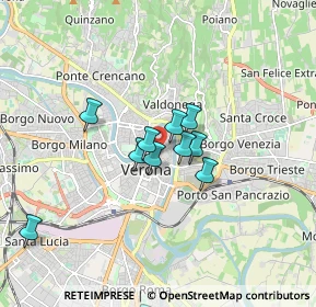 Mappa Via S. Rocchetto, 37121 Verona VR, Italia (1.47182)