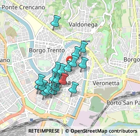 Mappa Via 37121, 37121 Verona VR, Italia (0.7235)