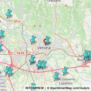 Mappa Via Pellicciai, 37121 Verona VR, Italia (6.56944)