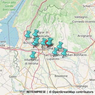 Mappa Via S. Rocchetto, 37121 Verona VR, Italia (8.82)