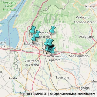 Mappa Via 37121, 37121 Verona VR, Italia (5.25333)