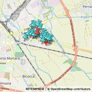 Mappa Via Beato Pacifico da Cerano, 28100 Novara NO, Italia (0.6075)