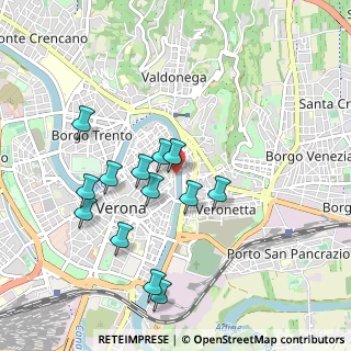 Mappa Lungadige Bartolomeo Rubele, 37121 Verona VR, Italia (0.90538)