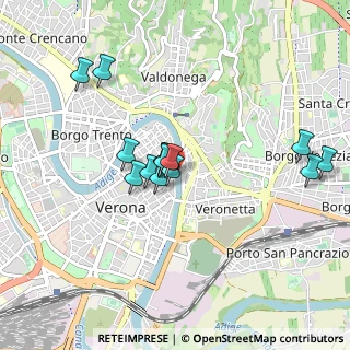 Mappa Lungadige Bartolomeo Rubele, 37121 Verona VR, Italia (0.77143)