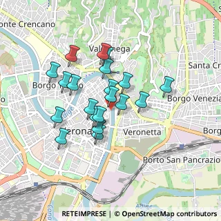 Mappa Lungadige Bartolomeo Rubele, 37121 Verona VR, Italia (0.7155)
