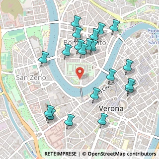 Mappa Piazza Arsenale, 37121 Verona VR, Italia (0.538)