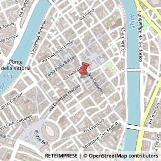 Mappa Via Portici, 5, 37121 Verona, Verona (Veneto)