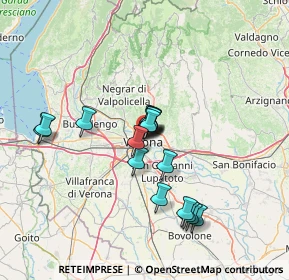 Mappa Via Oro, 37121 Verona VR, Italia (10.94824)