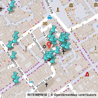 Mappa Via Oro, 37121 Verona VR, Italia (0.03462)