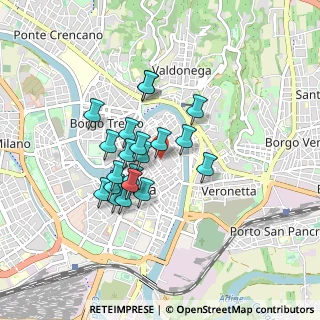 Mappa Via Scudo di Francia, 37121 Verona VR, Italia (0.6685)