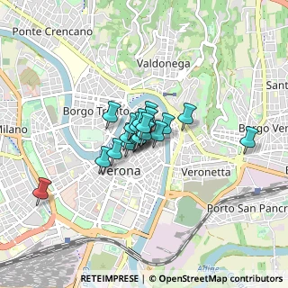 Mappa Via Oro, 37121 Verona VR, Italia (0.4315)