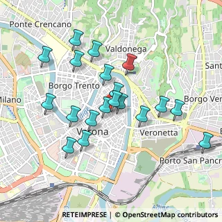 Mappa Via Portici, 37121 Verona VR, Italia (0.86789)