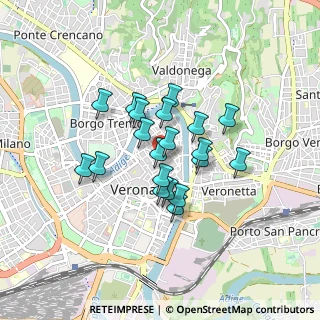 Mappa Via Portici, 37121 Verona VR, Italia (0.6315)