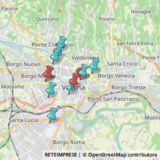 Mappa Via Oro, 37121 Verona VR, Italia (1.46909)