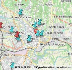 Mappa Via Portici, 37121 Verona VR, Italia (2.15)