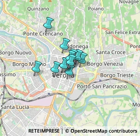 Mappa Via Oro, 37121 Verona VR, Italia (0.78417)