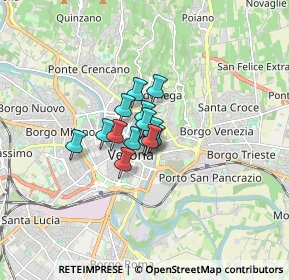 Mappa Via Oro, 37121 Verona VR, Italia (0.75357)