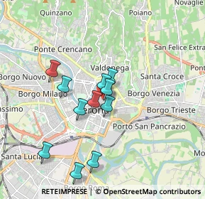 Mappa Via Scudo di Francia, 37121 Verona VR, Italia (1.49909)