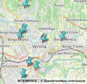 Mappa Via Oro, 37121 Verona VR, Italia (2.47818)