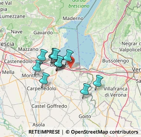 Mappa 25010 Desenzano del Garda BS, Italia (10.11333)