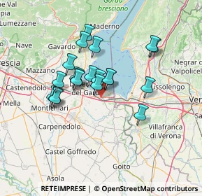 Mappa 25010 Desenzano del Garda BS, Italia (11.2435)