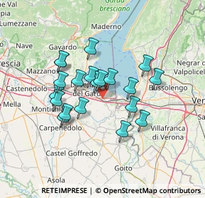 Mappa 25010 Desenzano del Garda BS, Italia (11.3085)