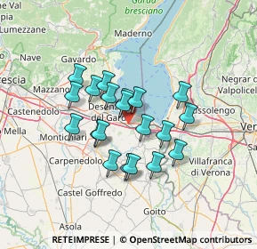 Mappa 25010 Desenzano del Garda BS, Italia (10.5135)