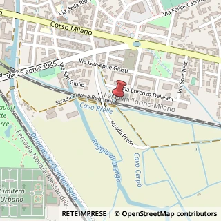 Mappa Strada Prelle, 1, 28100 Novara, Novara (Piemonte)