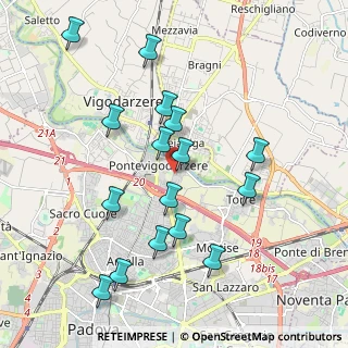 Mappa Via Giuseppe Favaretto, 35133 Padova PD, Italia (2)