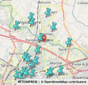 Mappa Via Giuseppe Favaretto, 35133 Padova PD, Italia (2.6035)