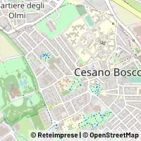 Mapa Cesano Boscone
