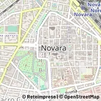 Mapa Novara