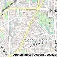Mapa Novara