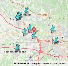 Mappa 37100 Bassone VR, Italia (4.31615)