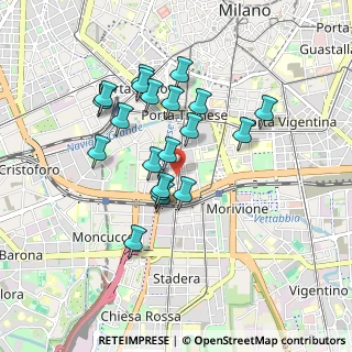 Mappa L.go Mahler, 20136 Milano MI, Italia (0.7695)