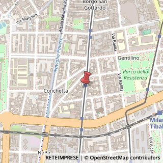 Mappa Via Giuseppe Meda, 6, 20136 Milano, Milano (Lombardia)