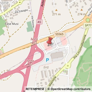 Mappa Via Uscello, 1, 10010 Banchette, Torino (Piemonte)