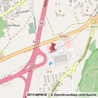 Mappa Via Uscello, 10018 Banchette, Torino (Piemonte)